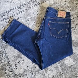 LEVI'S 501 | 40x32 | LIKE NEW | BUTTON FLY | DARK WASH DENIM